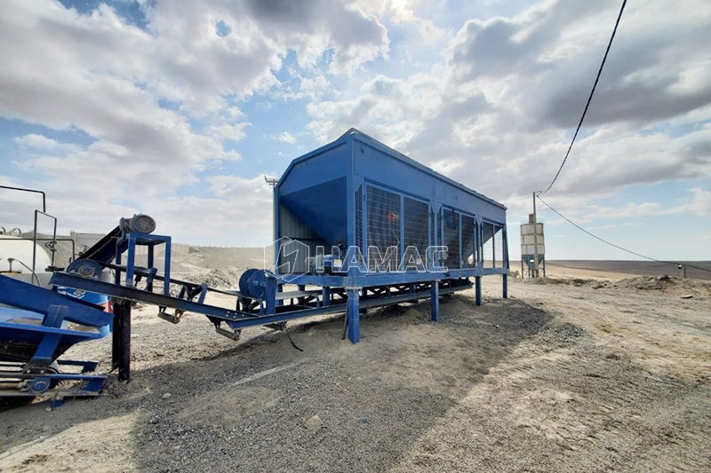 Centrale d'enrobage fixe au Pérou