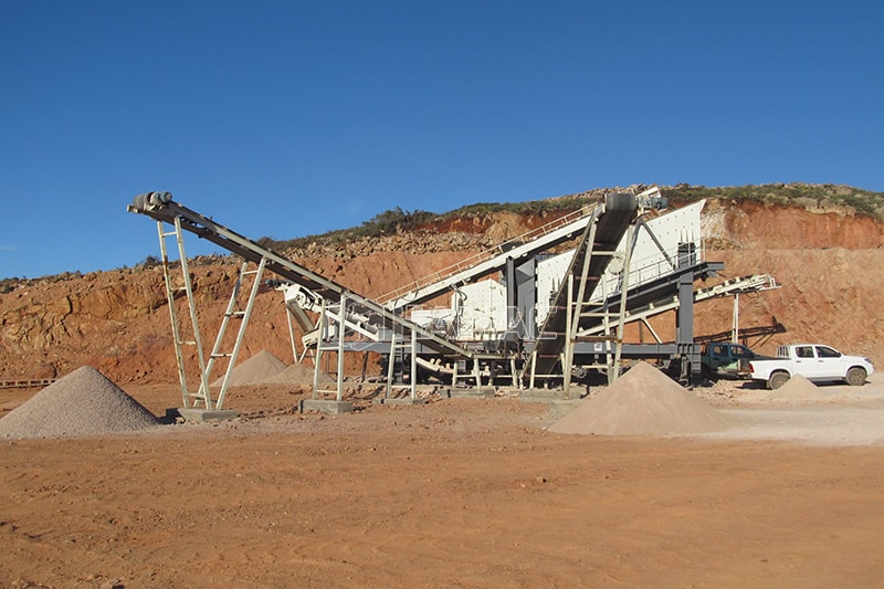 Usine de concassage et de criblage de calcaire
