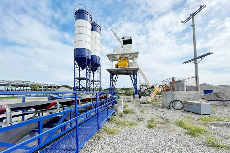 Pièces de centrale à béton pour assemblage